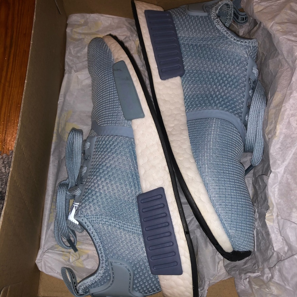 light blue NMDs